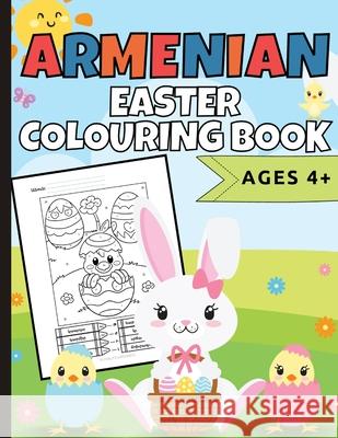 Armenian Easter Colouring Book Natalie Abkaria 9781778046285 Natalie Abkarian Cimini