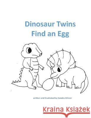 Dinosaur Twins Find an Egg Sandra Wilson 9781778062865 Sandra Wilson