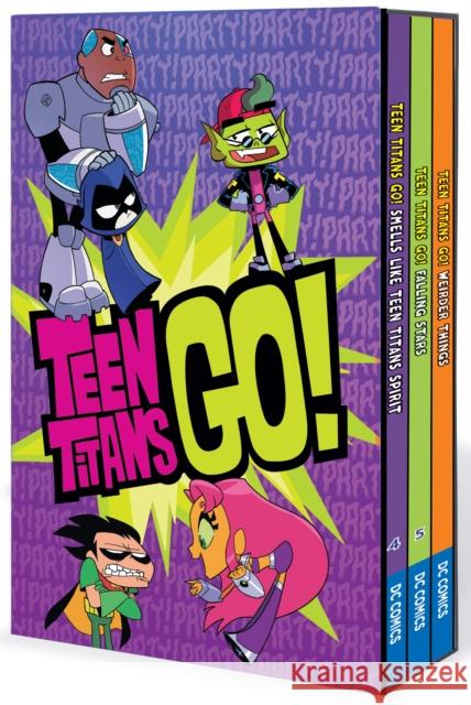 Teen Titans Go! Box Set 2: The Hungry Games Sholly Fisch Leah Hernandez Derek Fridolfs 9781779521804 DC Comics