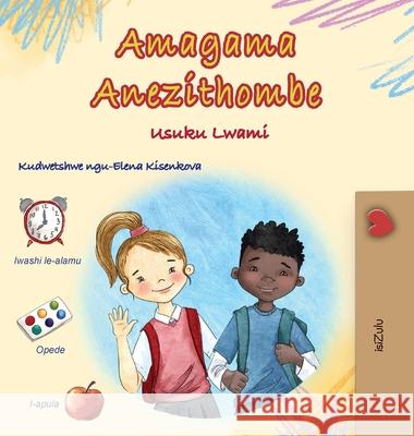 Words in Pictures - My Day (Zulu Children's Book) Kidkiddos Books 9781779599766 Kidkiddos Books Ltd.