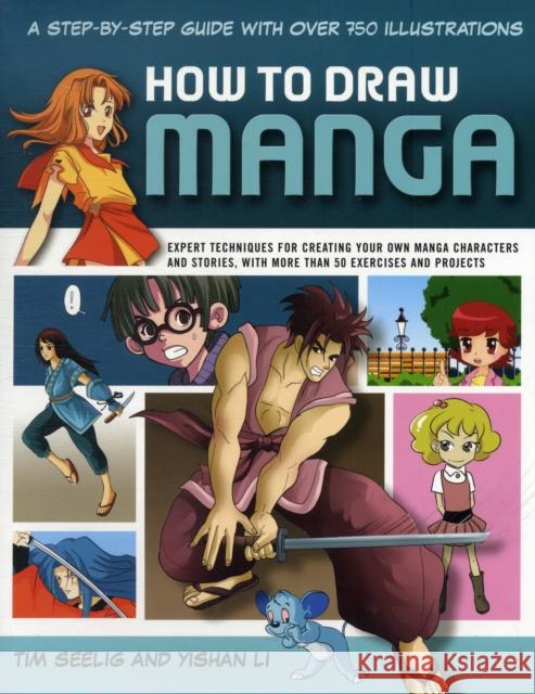 How to Draw Manga Tim Seelig 9781780190143 Anness Publishing