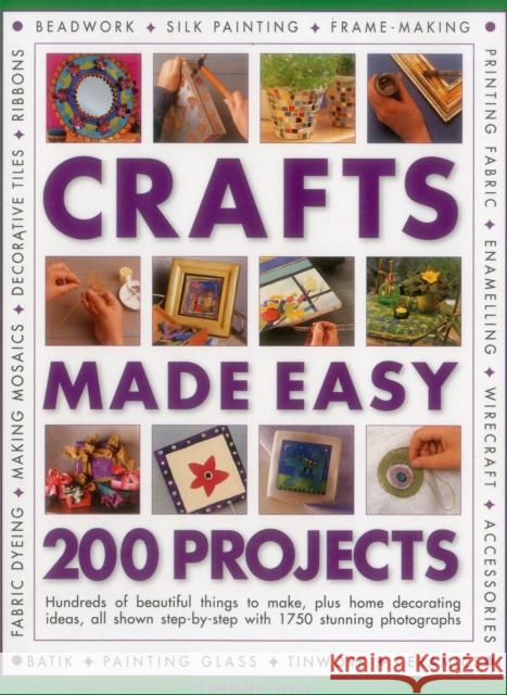 Crafts Made Easy: 200 Projects Simona Hill 9781780193762 SOUTHWATER