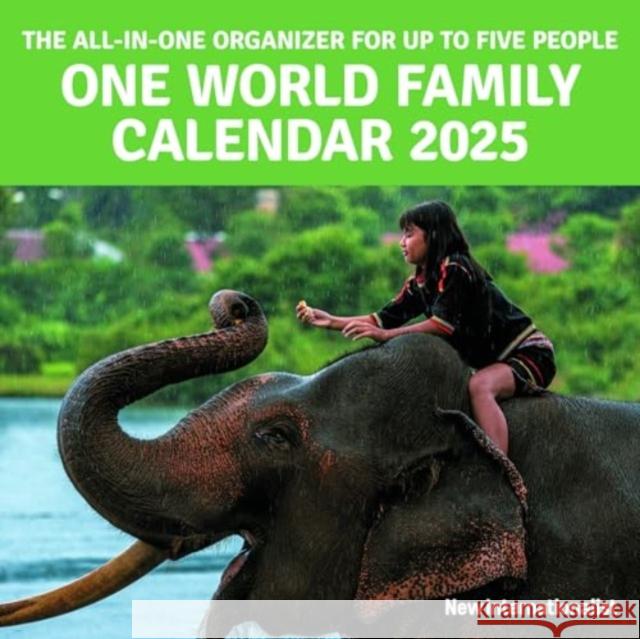 One World Family Calendar 2025 New Internationalist 9781780266251 New Internationalist Publications Ltd