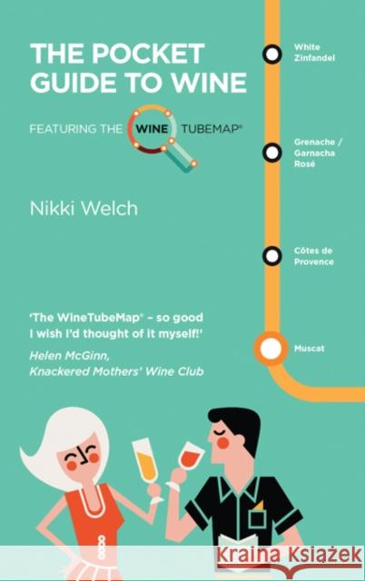 The Pocket Guide to Wine: Featuring the Wine Tube Map Nikki Welch 9781780271446 BIRLINN