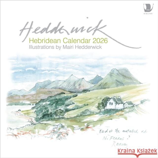 Hebridean Calendar 2026 Mairi Hedderwick 9781780279398