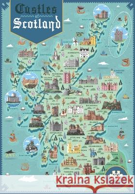Castles of Scotland Jigsaw Neil Parkinson 9781780279435 Birlinn