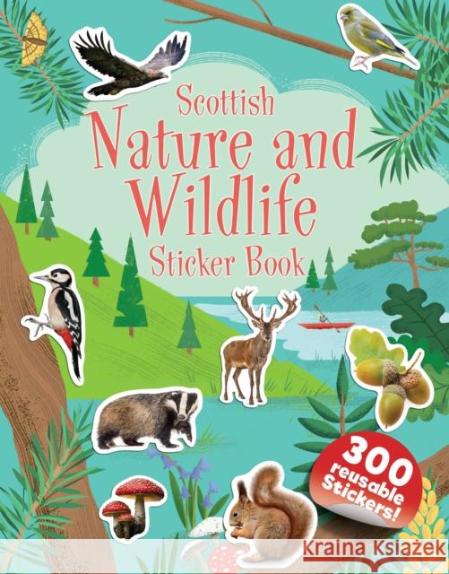 Scottish Nature and Wildlife Sticker Book  9781780279466 Birlinn General