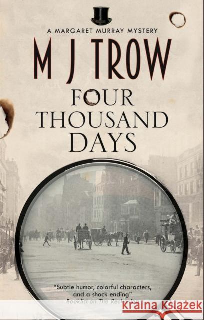 Four Thousand Days M.J. Trow 9781780291345 Canongate Books