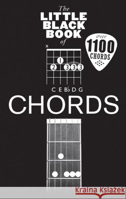 The Little Black Songbook: Chords Adrian Hopkins 9781780387994 Omnibus Press