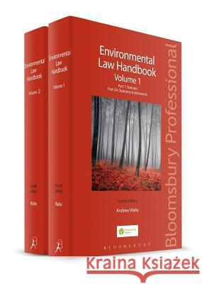 Environmental Law Handbook (Vol 1 and 2) Waite, Andrew 9781780430065