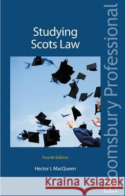 Studying Scots Law Hector MacQueen 9781780431024 Bloomsbury Publishing PLC