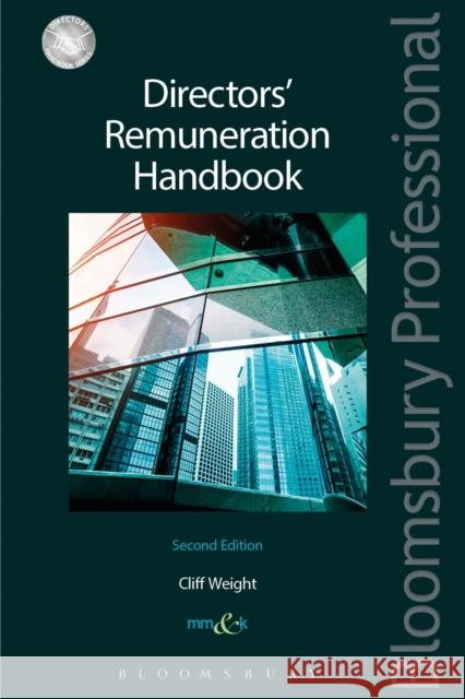 Directors' Remuneration Handbook Cliff Weight 9781780433318 Tottel Publishing