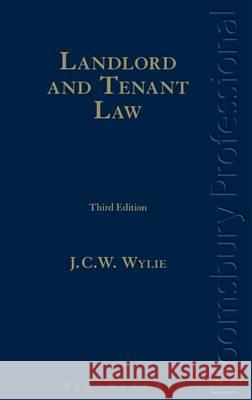 Landlord and Tenant Law Jcw Wylie 9781780434803 Tottel Publishing