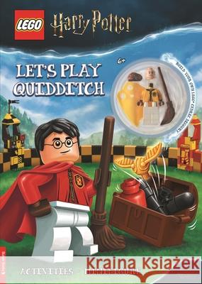 LEGO® Harry Potter™: Let's Play Quidditch Activity Book (with Cedric Diggory minifigure)  9781780557908 Michael O'Mara Books Ltd