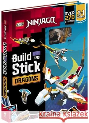 LEGO® NINJAGO® Build and Stick: Dragons Buster Books 9781780558851 Michael O'Mara Books Ltd