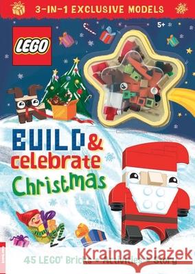 LEGO® Books: Build & Celebrate Christmas (includes 45 bricks) Buster Books 9781780559971 Michael O'Mara Books Ltd