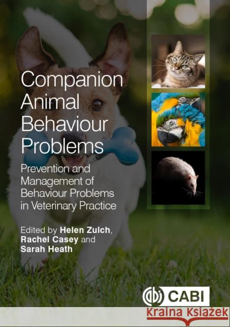 Companion Animal Behaviour Problems: Prevention and Management of Behaviour Problems in Veterinary Practice Rachel A. Casey Sarah Heath 9781780643458 Cabi