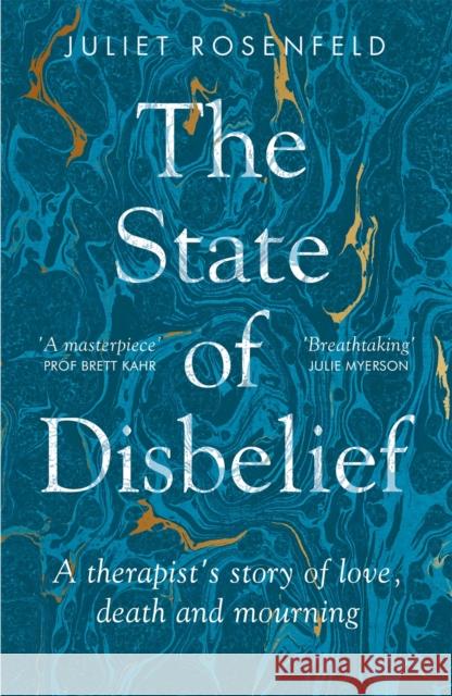 The State of Disbelief: A therapist's story of love, death and mourning Juliet Rosenfeld 9781780725444 Short Books Ltd