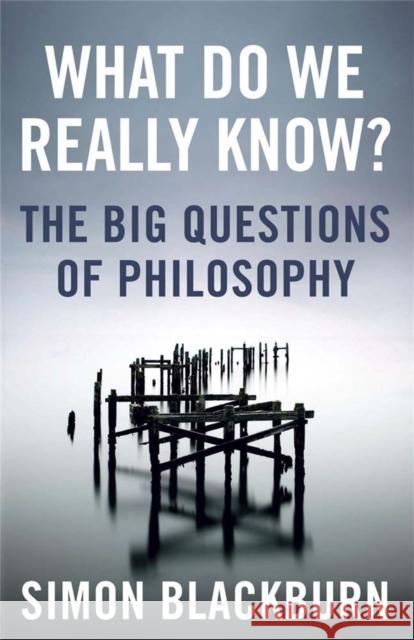 What Do We Really Know?: The Big Questions in Philosophy Simon Blackburn 9781780875873