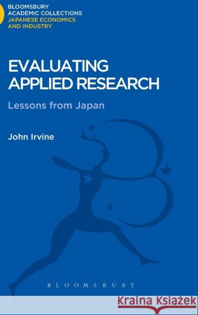 Evaluating Applied Research: Lessons from Japan Irvin, Dale T. 9781780939452