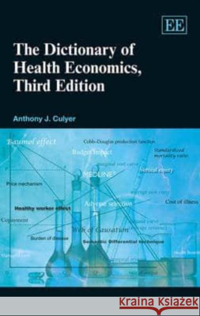 The Dictionary of Health Economics A. J. Culyer   9781781001752 Edward Elgar Publishing Ltd