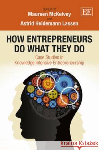 How Entrepreneurs Do What They Do: Case Studies in Knowledge Intensive Entrepreneurship Maureen McKelvey Astrid Heidemann Lassen  9781781005491 Edward Elgar Publishing Ltd
