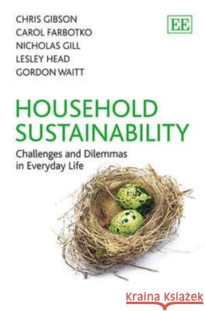 Household Sustainability Chris Gibson 9781781006207