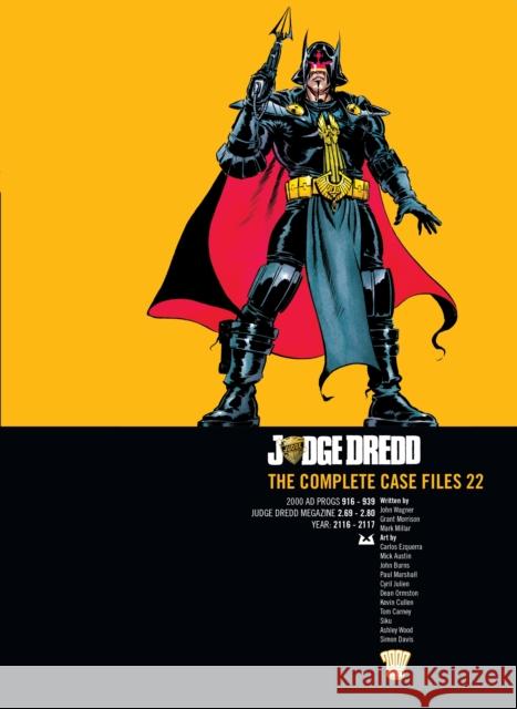 Judge Dredd: The Complete Case Files 22 John Wagner 9781781082270