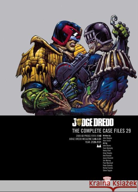 Judge Dredd: The Complete Case Files 29 John Wagner, Alan Grant 9781781085264 Rebellion Publishing Ltd.