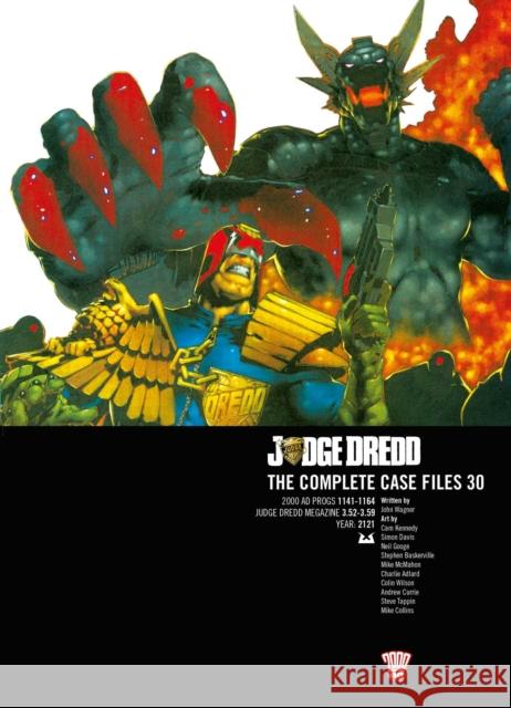 Judge Dredd: The Complete Case Files 30 John Wagner 9781781085486 Rebellion Publishing Ltd.