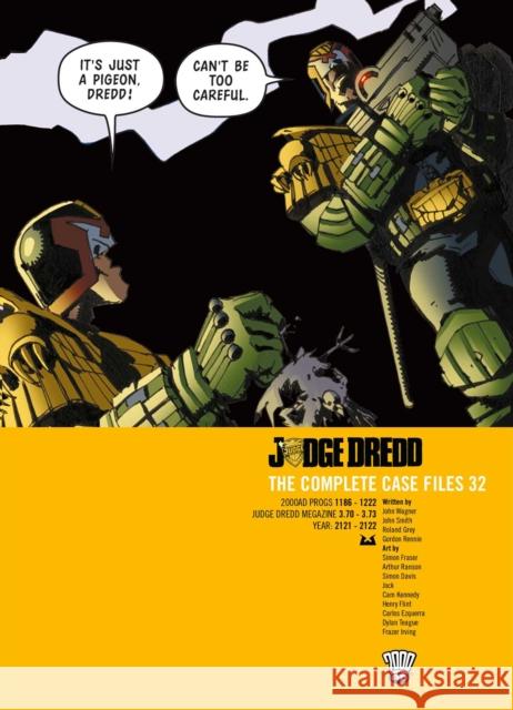 Judge Dredd: The Complete Case Files 32 John Wagner Simon Fraser Arthur Ranson 9781781086612 Rebellion Publishing Ltd.