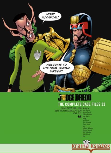 Judge Dredd: The Complete Case Files 33 John Wagner, Alan Grant 9781781086773 Rebellion Publishing Ltd.