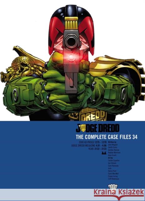 Judge Dredd: The Complete Case Files 34 Ennis Wagner, Grant Morrison 9781781086919 Rebellion Publishing Ltd.
