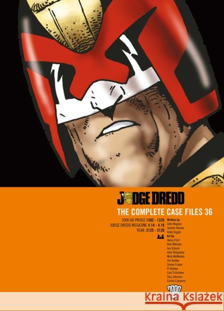 Judge Dredd: The Complete Case Files 36 John Wagner, Carlos Ezquerra 9781781087695 Rebellion Publishing Ltd.