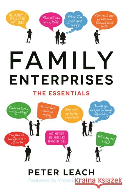 Family Enterprises: The Essentials Leach, Peter 9781781255483 PROFILE BOOKS