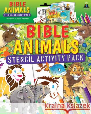 Bible Animals Stencil Activity Pack [With Cards and Pens/Pencils] Dowley, Tim 9781781283158 SPCK Publishing