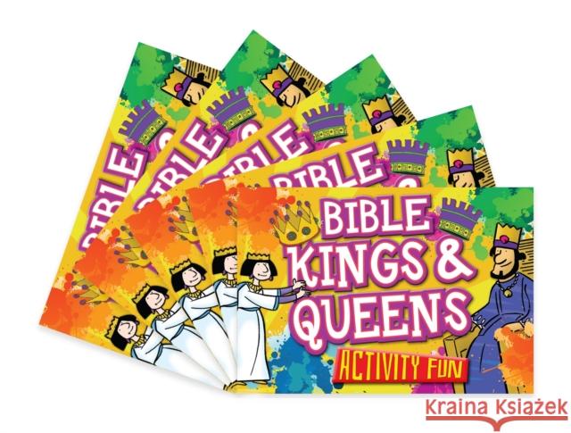 Bible Kings & Queens Activity Fun: 5 Pack Dowley, Tim 9781781284308 Candle Books