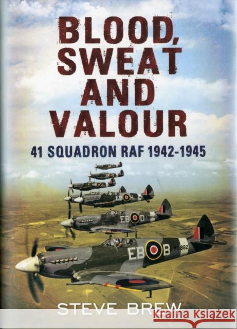 Blood, Sweat and Valour: 41 Squadron RAF, August 1942-May 1945: a Biographical History Steve Brew 9781781551936 0