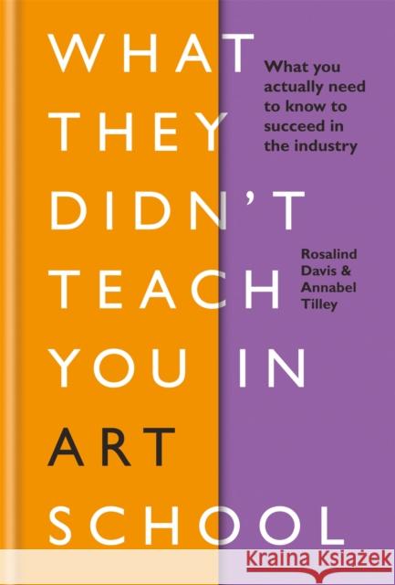 What They Didn't Teach You in Art School: What you need to know to survive as an artist Annabel Tilley 9781781577097 Octopus Publishing Group