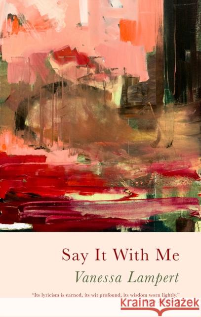 Say It With Me Vanessa Lampert 9781781727010 Poetry Wales Press