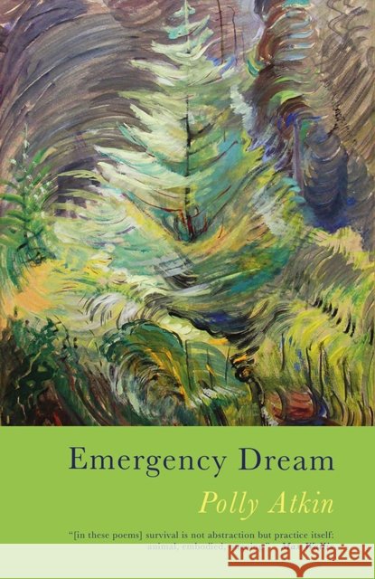 Emergency Dream Polly Atkin 9781781727959 Poetry Wales Press