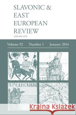 Slavonic & East European Review (92: 1) January 2014 Rady, Martyn Dr 9781781881132 Modern Humanities Research Association