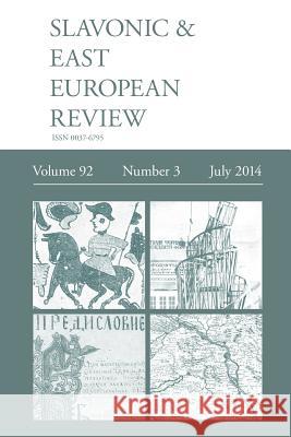 Slavonic & East European Review (92: 3) July 2014 Rady, Martyn Dr 9781781881767 Modern Humanities Research Association