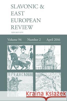 Slavonic & East European Review (94: 2) April 2016 Martyn Rady (University College London) 9781781882511 Modern Humanities Research Association