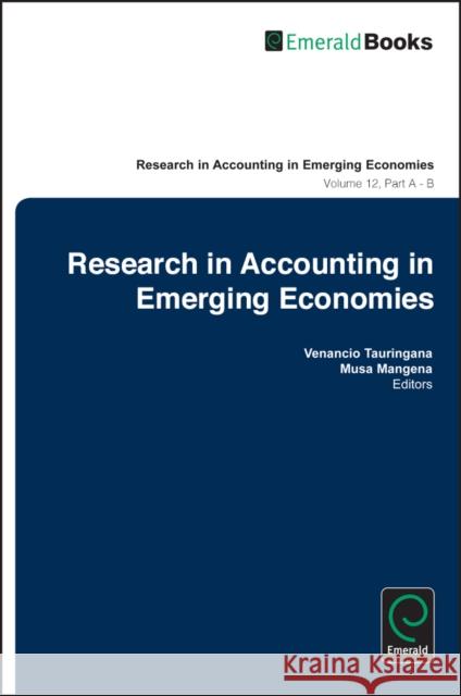 Research in Accounting in Emerging Economies Shahzad Uddin 9781781902264