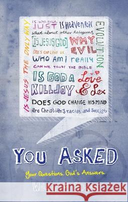 You Asked: Your Questions. God's Answers. Edgar Bill                               William Edgar 9781781911433 Christian Focus Publications Ltd