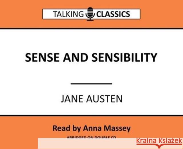 Sense and Sensibility Jane Austen, Anna Massey 9781781961667