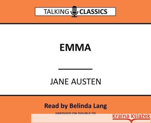 Emma Jane Austen, Belinda Lang 9781781961759