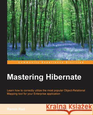Mastering Hibernate Ramin Rad 9781782175339 Packt Publishing