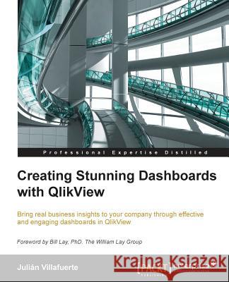 Creating Stunning Dashboards with QlikView Villafuerte, Julian 9781782175735 Packt Publishing